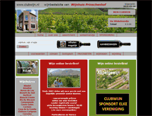 Tablet Screenshot of clubwijn.nl
